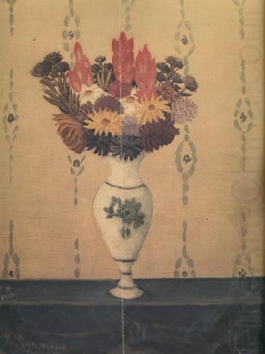 Bouquet of Flowers, Henri Rousseau